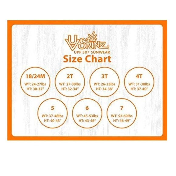 NWT UV Skinz Boys UPF 50+ 3-Piece Sun and Swim Set Swimsuit Boys Size 5 AA51 - Picture 3 of 3